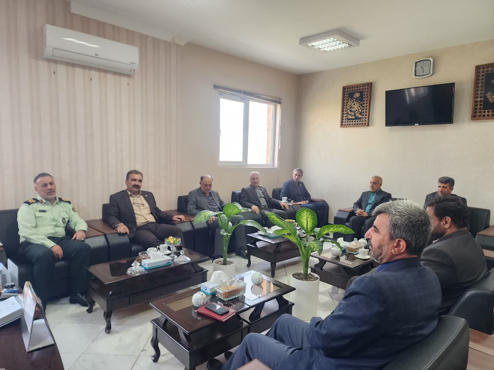 دیدار شهردار بجنورد با فرمانده انتظامی خراسان شمالی